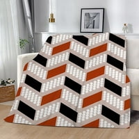 Vrhunske flanelske deke s mikro perjem ugodna pahuljasta deka deke za kauč, kauč, krevet