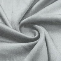 Sivi modni casual novi proljetni i ljetni ženski jednobojni kombinezon s izrezom u obliku slova U I remenom na
