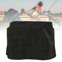 Oksfordska tkanina za pokrivanje vanbrodskog motora 600 a Pribor za zaštitni poklopac motornog čamca Crna izdržljiva