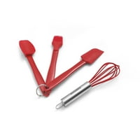 Farberware za odmor za odmor za set kuharskog seta Mini alata set u crvenoj boji