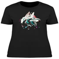 Muška majica sa šarenim vukom - slika iz A-liste, Muške Plus veličine
