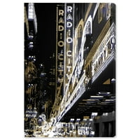 Gradovi i Skylines 'Radio City Music Hall' Sjedinjene Države gradovi 20 30 Photography Canvas Art Print