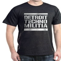 Crna majica Detroit Techno Militia- pamučna majica