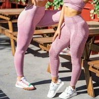 Besprijekorne ženske joga hlače s visokim strukom Vježbanje rastezljivog vitalnog trbuha za aktivnu odjeću