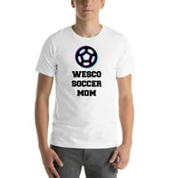 Tri ikona Wesco nogometna mama kratki rukavi pamučna majica prema nedefiniranim darovima