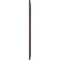 Ekena Millwork 18 W 78 h Americraft Dvije jednake luk vanjske prave kapke od drva, gromoglasni gromoglasnici