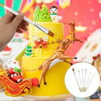 Rosarivae Set Fondant Cake Slikanje četkica praktičnih pisaca kolačića