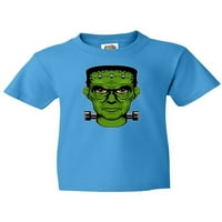 Svijetla majica za mlade s Frankensteinovom glavom za Noć vještica