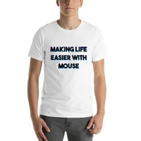 Tri boja olakšavajući život s mišem majicom s kratkim rukavima prema nedefiniranim darovima