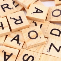 Drveni brojevi, slagalice s pločicama abeceda za slagalice slova crna za obrazovnu igru ​​za pravopis