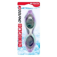 Dolfino Omladinski Challenger Swim Goggle - Silver