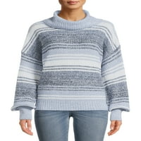 Unutarnji krug ženski dugi rukavi s pletenim puloverom pulover