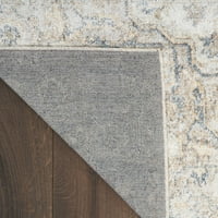 Perzijski srebrno-sivi tepih od 2 '2 4'