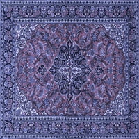 Tradicionalne prostirke u perzijskoj plavoj boji, kvadratne 3 inča