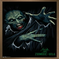 Zidni poster zombiji dosežu, 22.375 34