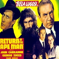 Povratak majmuna John Carradine Frank Moran Bela Lugosi Tod Andrija Tila Loring Masterprint filmskog plakata
