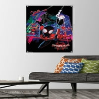 Kinematografski svemir-Spider-Man - u Spider-Verse-grupni zidni poster s gumbima, 22.375 34