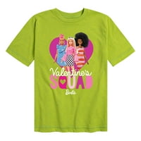 Barbie - Valentinovo odred - grafička majica s kratkim rukavima za kratke rukave
