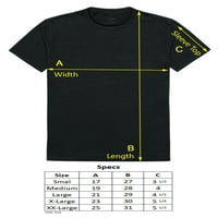 Republički proizvodi 551-235-Blk- Južno sveučilište volim majicu, crna-srednja