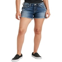 Tvrtka Silver Jeans. Ženske kratke kuje srednjeg rasta, veličine struka 24-36
