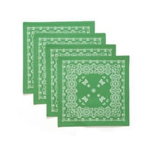 Pioneer Woman Bandana reverzibilna tkanina placemat set, zelena, komad