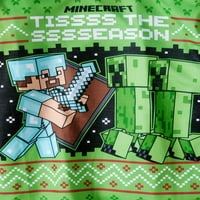 Minecraft božićna pidžama set spavanja