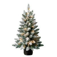 Vrijeme odmora Prelit čistog žarulja, Cooper je natapana umjetno božićno drvce smreke, 24