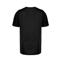 Majica s uzorkom za dječake, Crna, Plus veličina