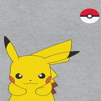 Majica s uzorkom Pikachu sprijeda i straga za dječake Pokemon veličine 4-18