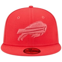 Muška nova era Red Buffalo Bills Bills Boje Brights 59FIFTY FITTED HAT