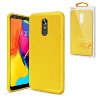 LG SYLO pšenica Bran silikonski futrola za telefon u žutoj boji
