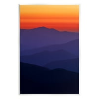 Studell podebljani planinski izlazak sunca nebeski krajolik fotografija zidna ploča Umjetnička umjetnost Umjetnička