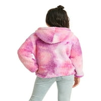 Justice Girls Full Zip Sherpa jakna, veličine 5-18