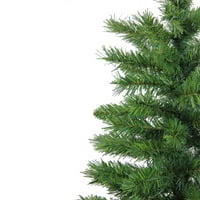 Umjetno božićno drvce u Saksiji visine 4 metra s suptilnom zelenom stazom