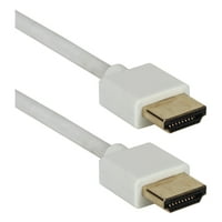 10-inčni high-speed Mac 4-inčni tanki fleksibilni kabel, bijeli