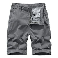 Tawop ljetne kratke traper kratke kratke hlače muške džepne sive 8
