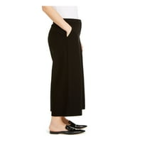 Fisher Womens Crni džepni gležanj Povucite se na nošenju za radne hlače široke noge l