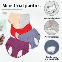 Ženski hipster period gaćice nakon porođaja tinejdžeri menstrualno donje rublje Propusnica srednjih struka Plus