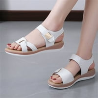 Wefuesd platform sandale žene papuče za žene modni ljetni sandale ravne debele dno petlje u kukici nožnih prstiju
