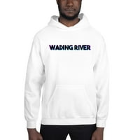 Tri Color Wading River Hoodie Pulover Twimshirt pomoću nedefiniranih darova