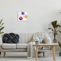Akvarel Cvijeće maka Ami, Romantični Zlatni uzorak teksta, 12 komada, dizajn Mindi Sommers