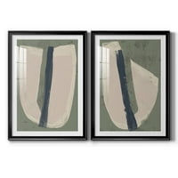 Wexford Home Paper Slice III Premium Framed Print, 30.5 42.5 - Spreman za objesiti, crno