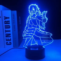 Anime noćna lagana manga anime figura madara 3D LED boje presvlačenje stolne svjetiljke crtana noćna svjetla za