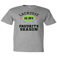 Inktastic lacrosse mi je omiljena majica sezone