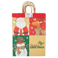 Poklon vrećica za vrijeme odmora, Božić, pakiranje, kraft papir, gnome, više boja