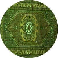 Tradicionalni pravokutni perzijski tepisi u zelenoj boji tvrtke, 7' 10'