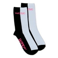 WESC, odrasle muškarce, čarape s jednim posadom Kennedy, veličine 10-13