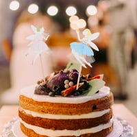 Toppers za torte u obliku baletne djevojke papirnati štapići za torte dekor za kolače pribor za zabavu za ukrašavanje