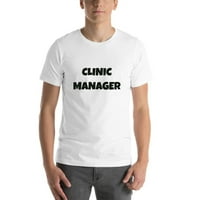 3xl Klinika Manager Fun Style Style Short Shothuve Pamul majica prema nedefiniranim darovima