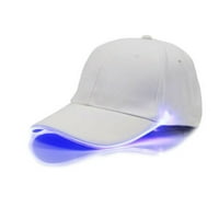 Bejzbolska kapa Vintage LED osvijetljeni šešir, Podesiva sportska kapa U Stilu bejzbolskog Hopa, kapa za trčanje